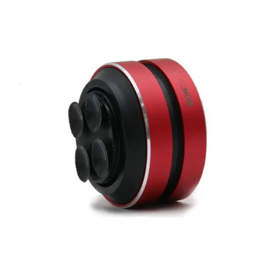 Compact red bone conduction Bluetooth speaker